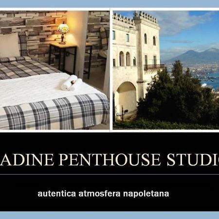 Nadine Penthouse Studio Apartment Napoli Exterior foto