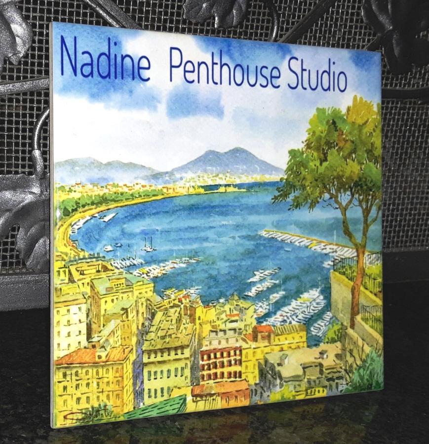 Nadine Penthouse Studio Apartment Napoli Exterior foto